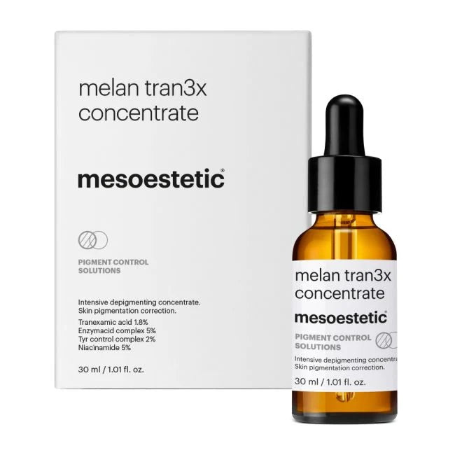 Mesoestetic Melan Tran3x Concentrate 30ml | Sérum Antimanchas con Ácido Tranexámico