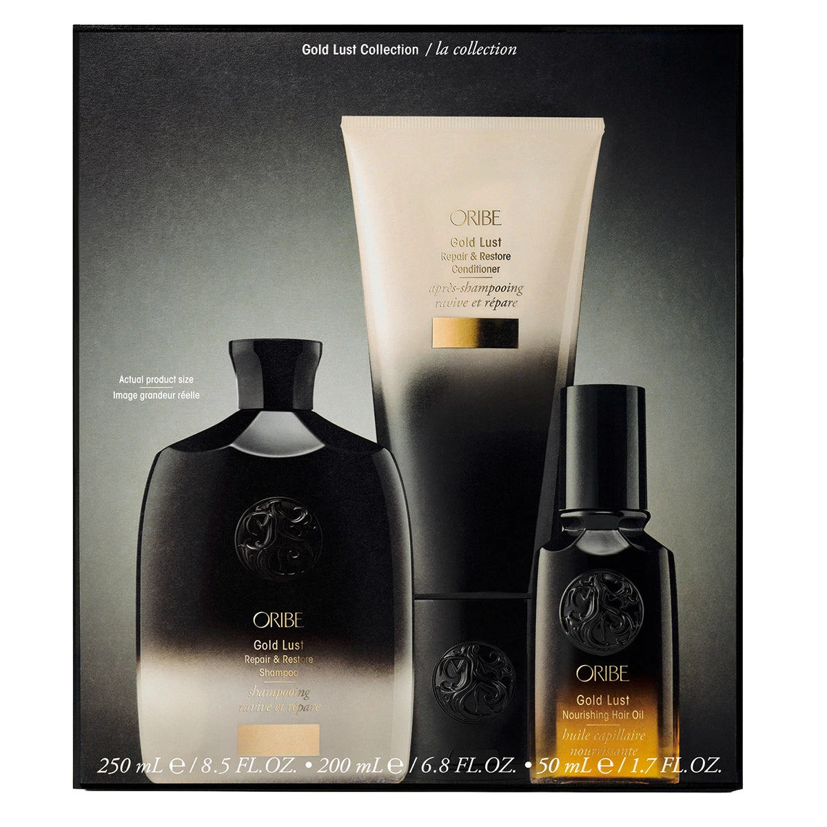 Oribe Cofre Gold Lust Collection 26 | Champú, acondicionador y aceite