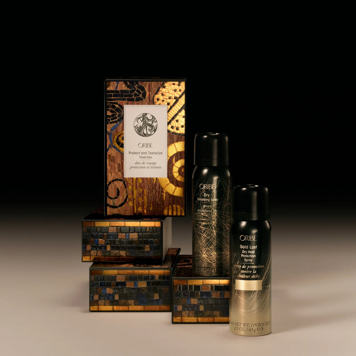 Oribe Protect and Texturize Travel Duo | Protección y volumen