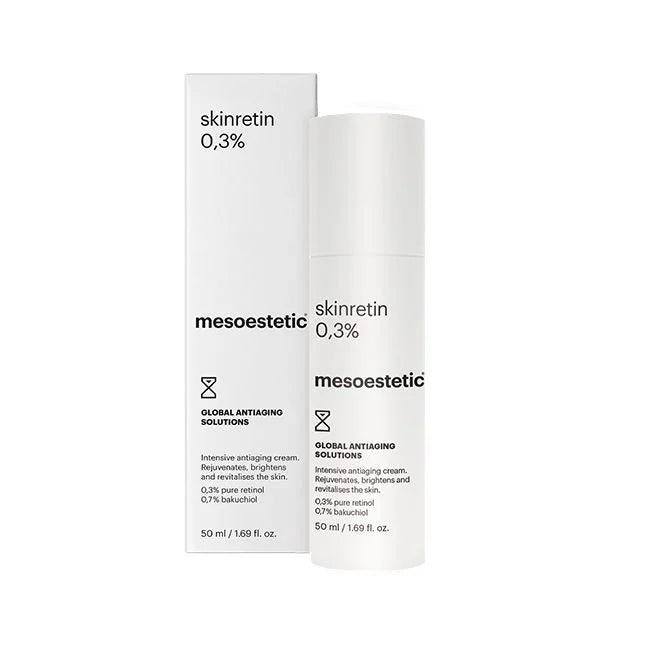 Mesoestetic Skinretin 0,3% 50ml | Crema de Noche con Retinol Puro y Bakuchiol