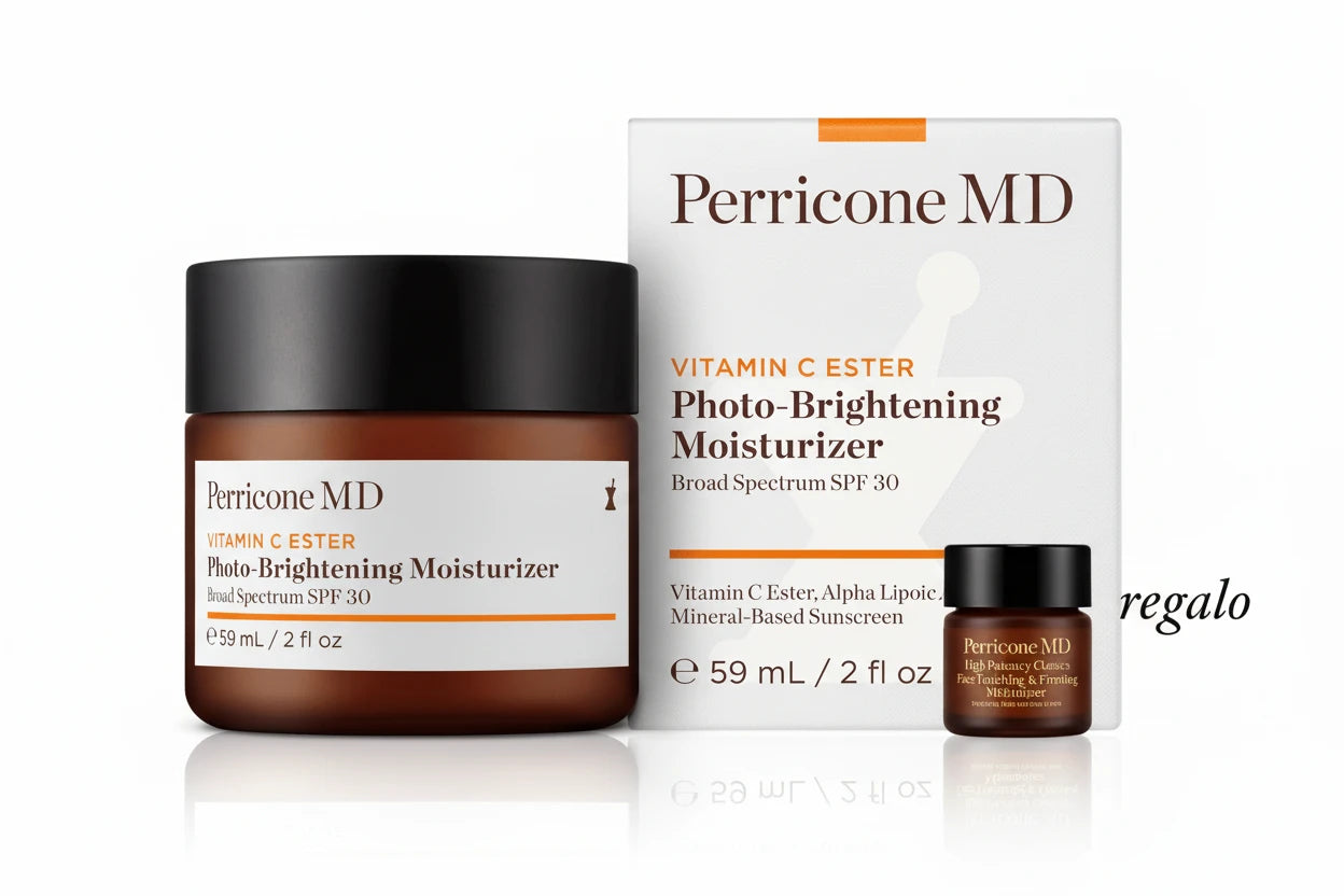 Perricone MD Vitamin C Ester Photo Brightening Moisturizer SPF30 59ml - Hidratante Iluminador con Protección Solar