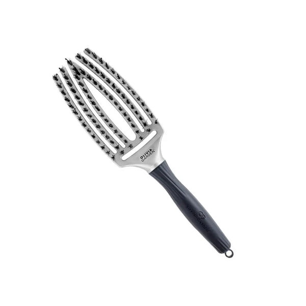 Olivia Garden Fingerbrush Silver Trinity