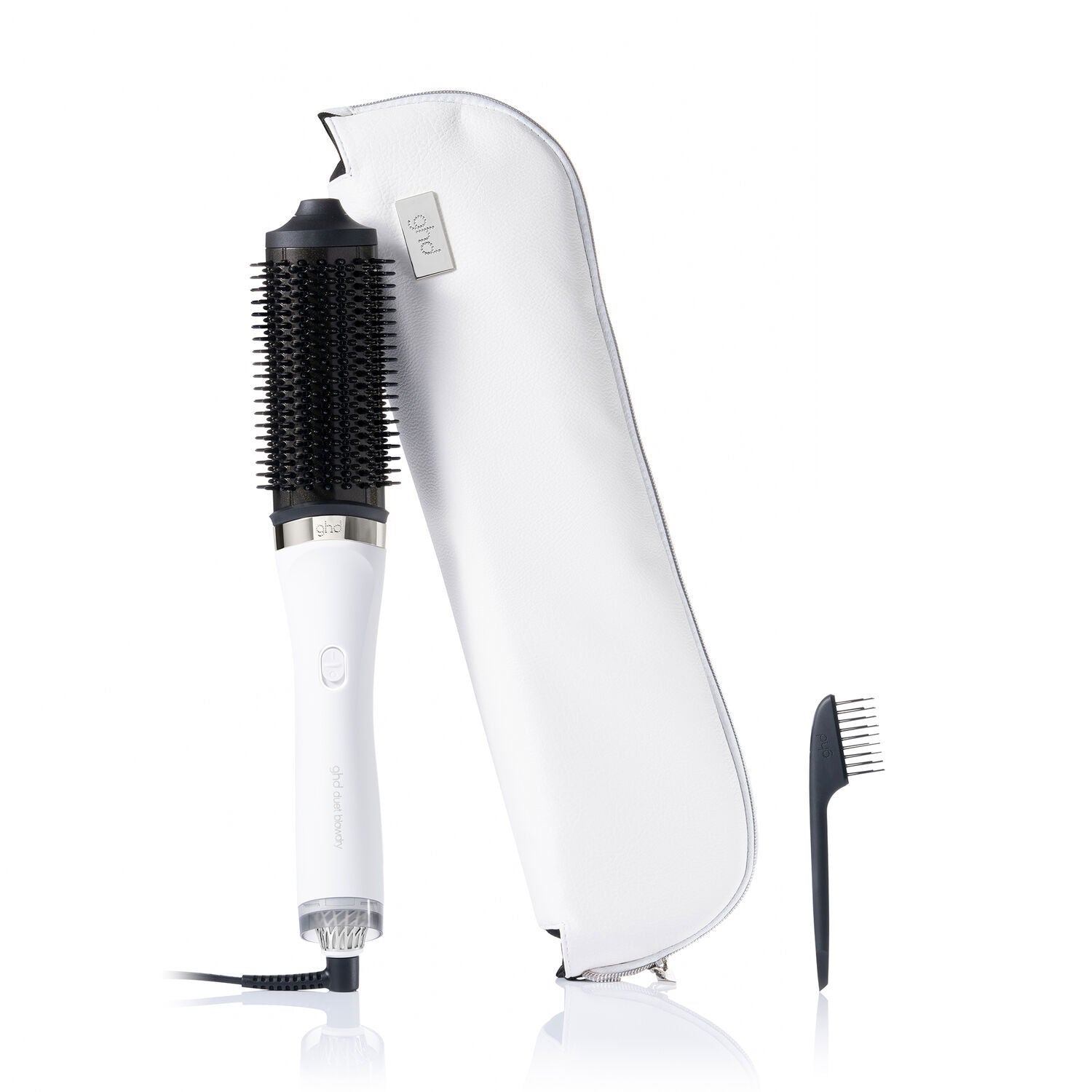 GHD Duet Blowdry Cepillo Secador 2 en 1 Blanco - Tecnología Heat-Air Xchange
