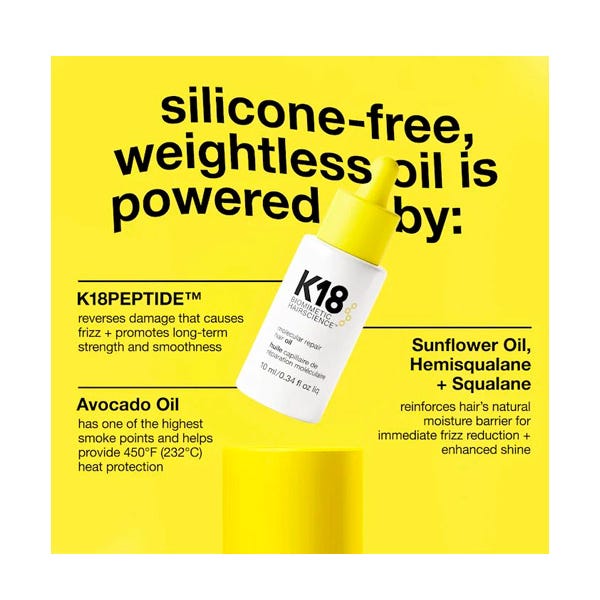 K18 Professional Molecular Repair Hair Oil 30ml