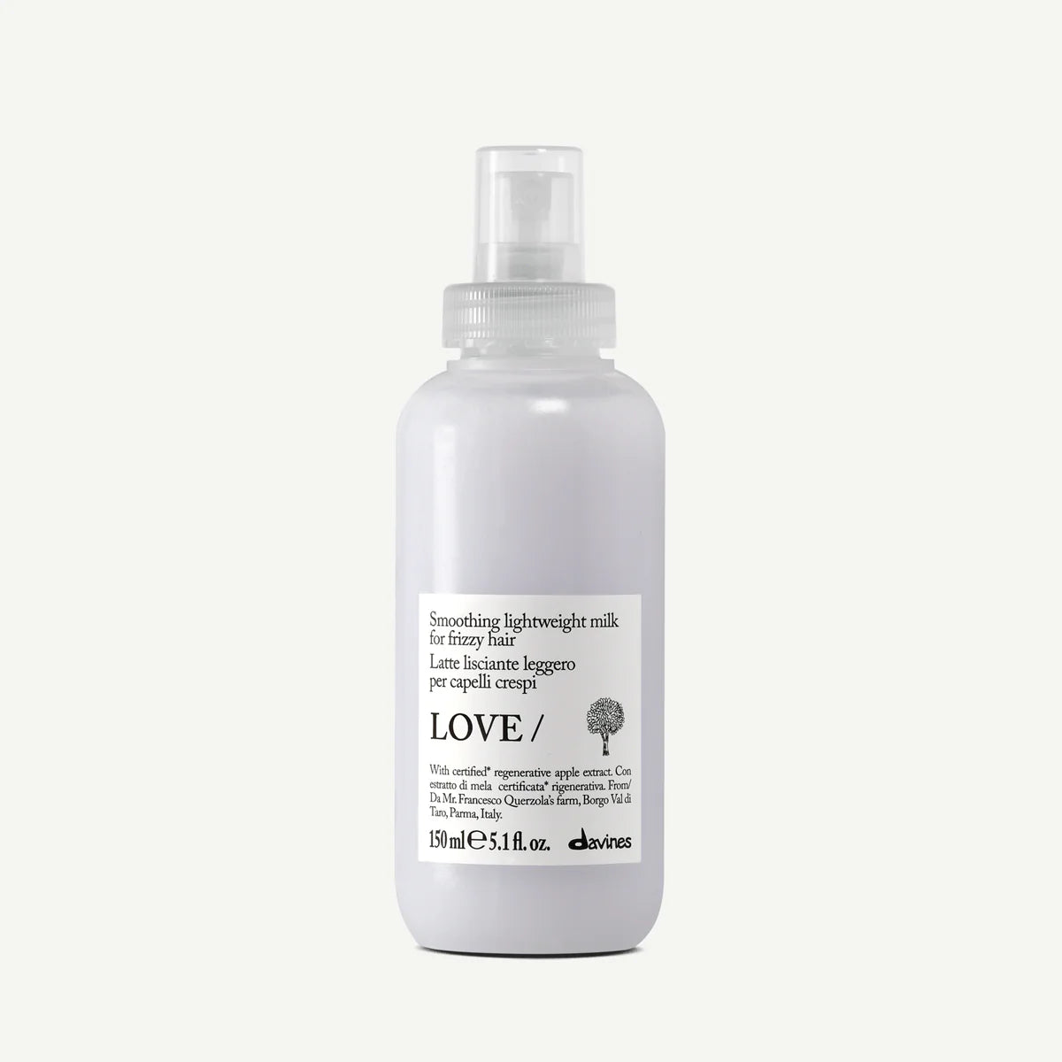Davines LOVE Smoothing Lightweight Milk 150ml – Leche Anti-Frizz