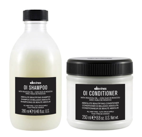 Davines Oi Champú 280 ml y Oi Acondicionador 250 ml