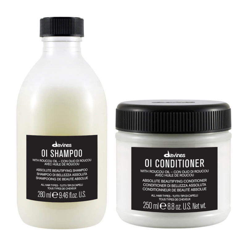 Davines Oi Champú 280 ml y Oi Acondicionador 250 ml