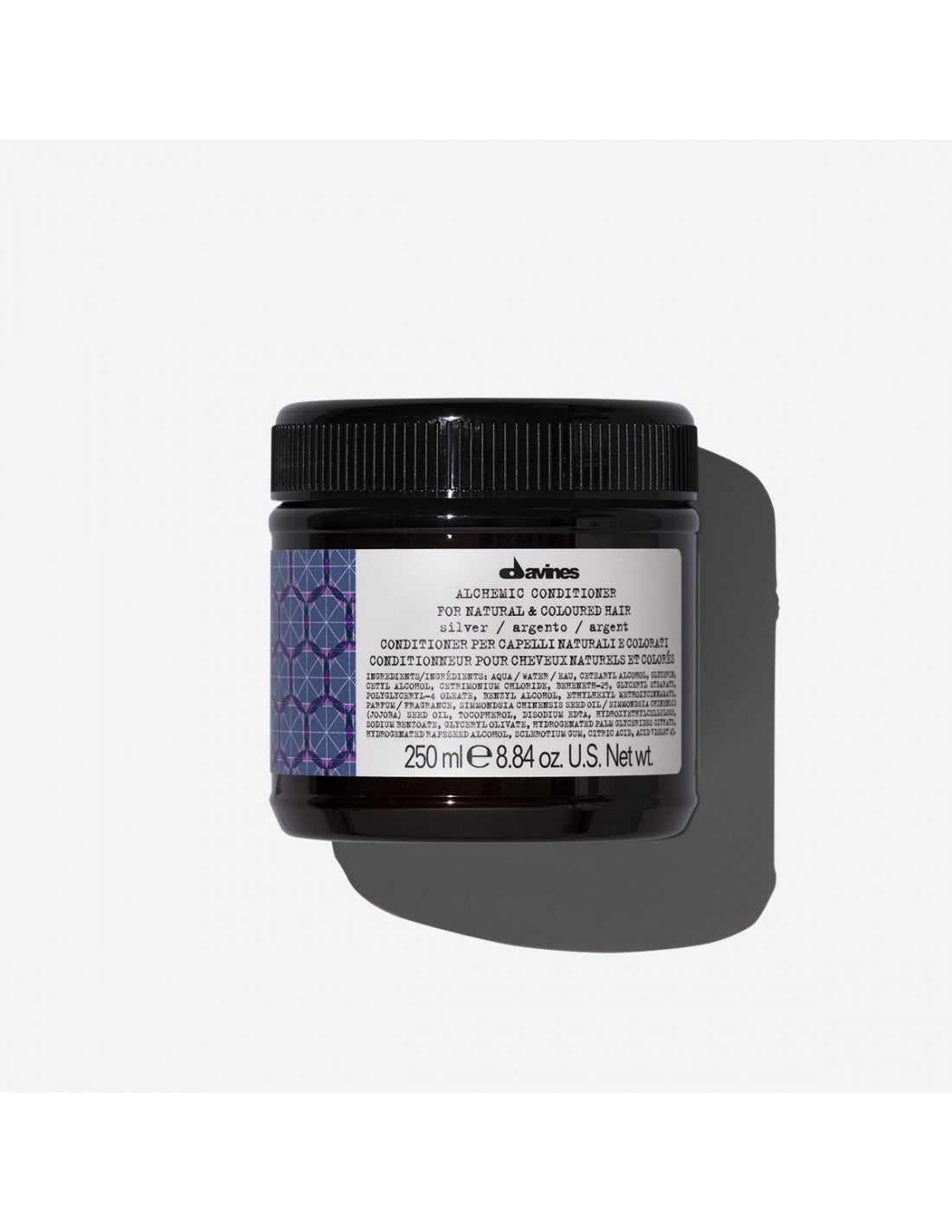 Davines ALCHEMIC Acondicionador Silver 250ml - Cabello Gris, Blanco y Platino