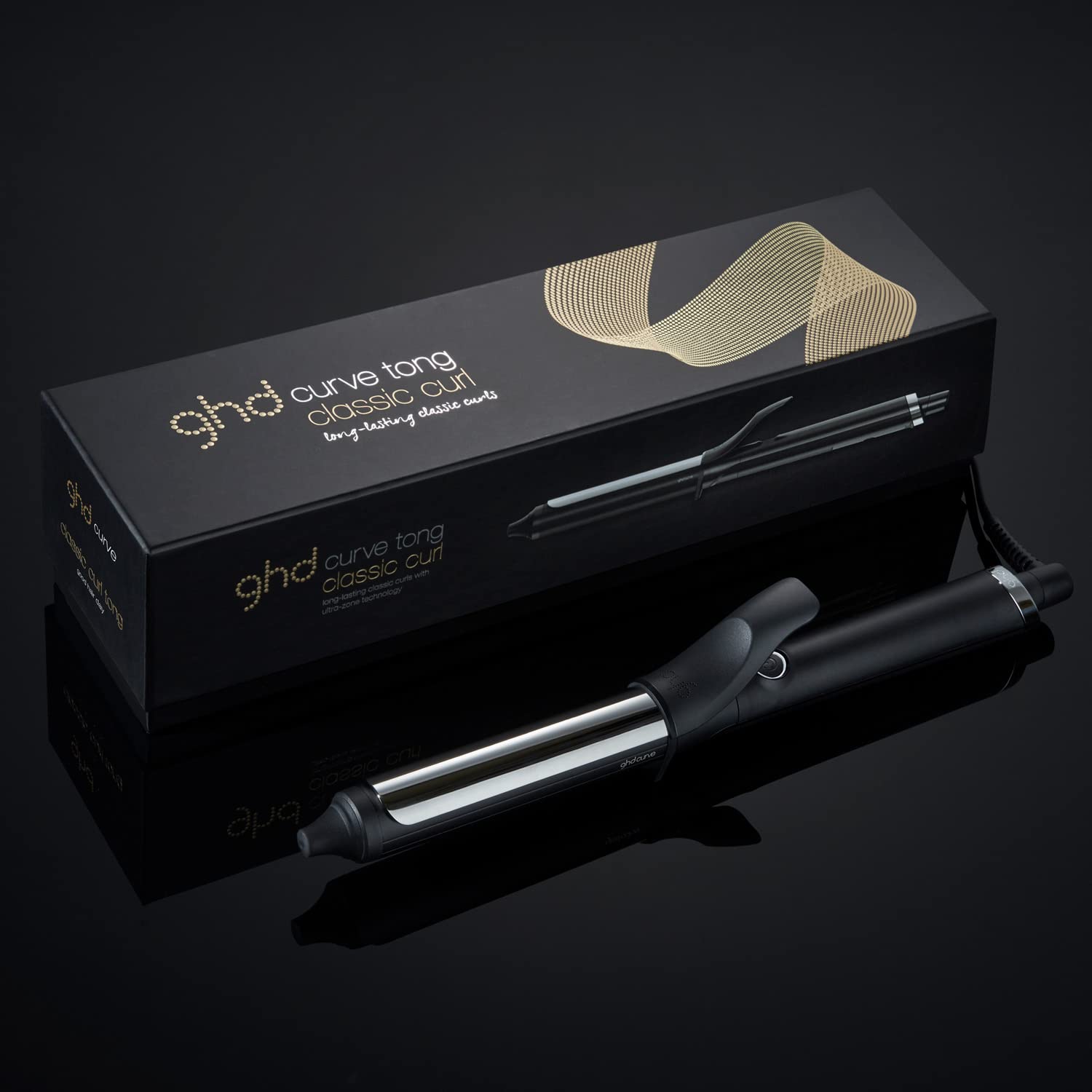 Tenacilla GHD Curve Classic Curl – Barril Oval para Rizos Clásicos