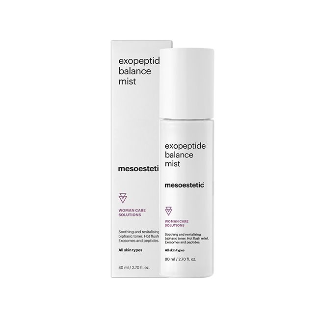 Mesoestetic Exopeptide Balance Mist 80ml | Tónico Bifásico Antisofocos Menopausia