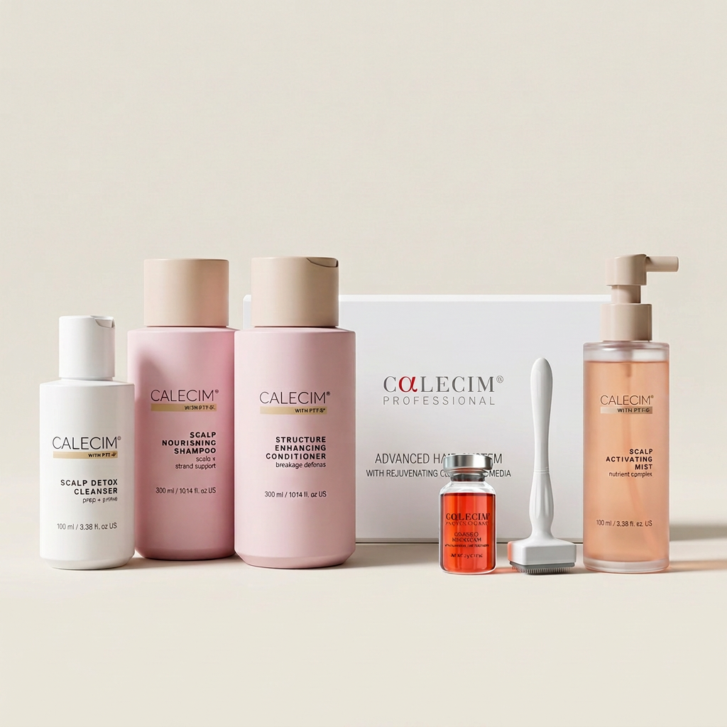 Pack CALECIM con sérum Advanced Hair System | Rutina de 5 productos