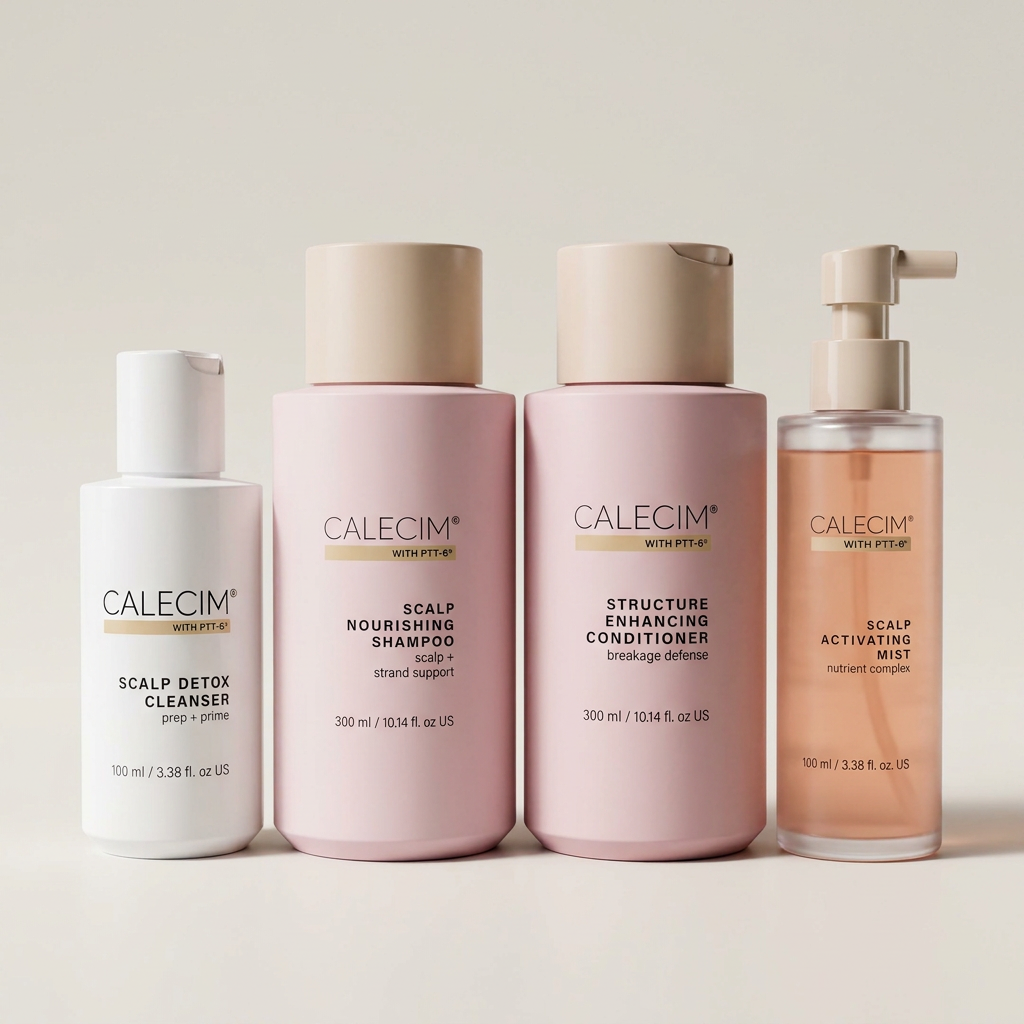 Kit CALECIM Rutina Capilar | 4 productos sin sérum