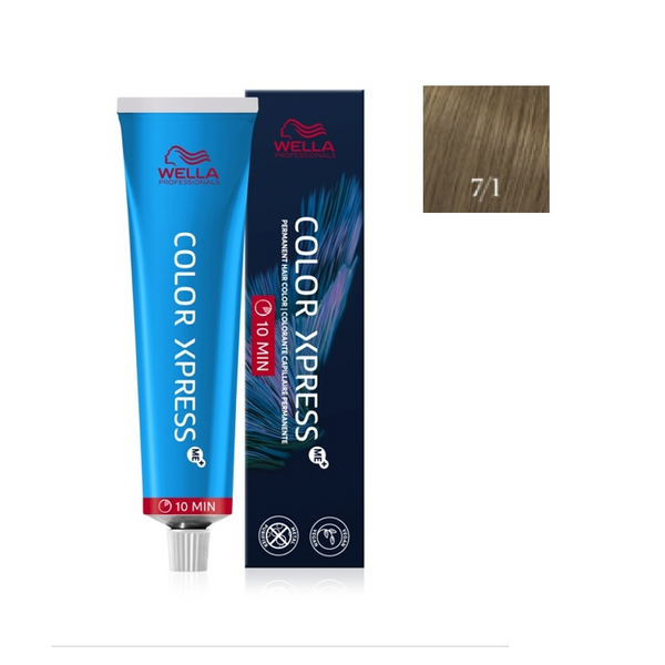 Wella tinte 7/1 color xpress 60 ml