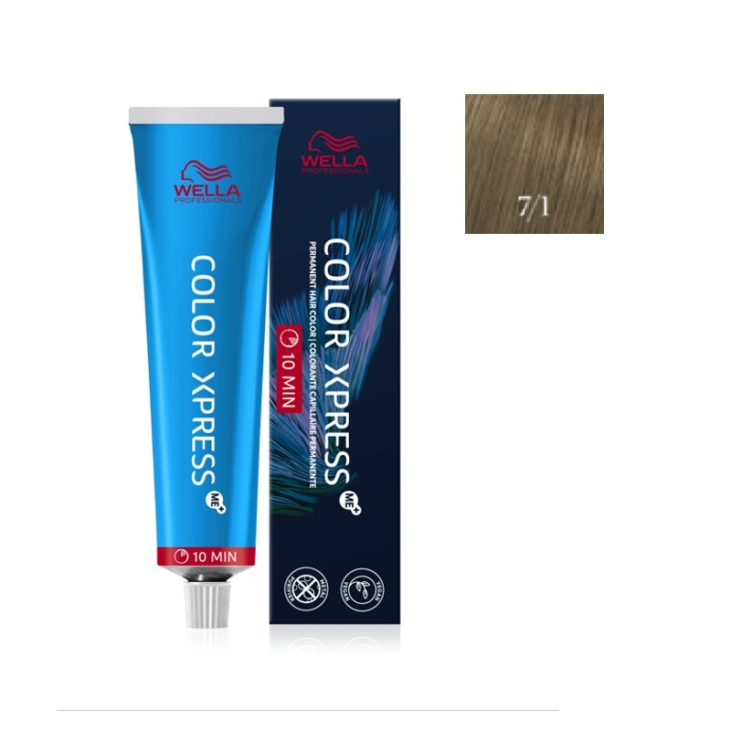 Wella tinte 7/1 color xpress 60 ml