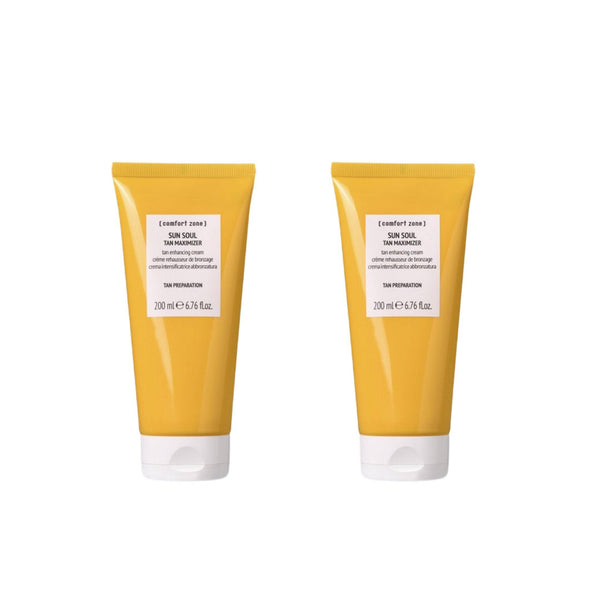 Comfort Zone - Sun Soul Tan Maximizer 2 x 200ml + REGALO bolso  y neceser playa - Noelia Jiménez Shop