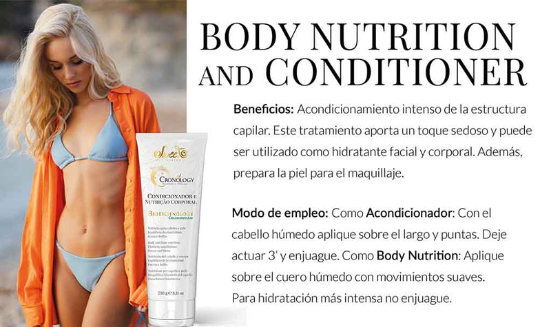 Sweet - Cronology Champú Cabello & Desmaquillante Facial  y Acondicionador.