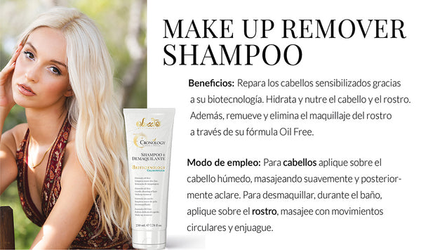 Sweet - Cronology Champú Cabello & Desmaquillante Facial  y Acondicionador.